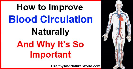 How To Improve Blood Circulation Naturally