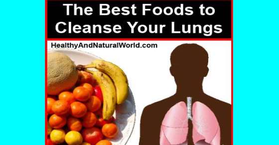 The Best Foods to Cleanse your Lungs