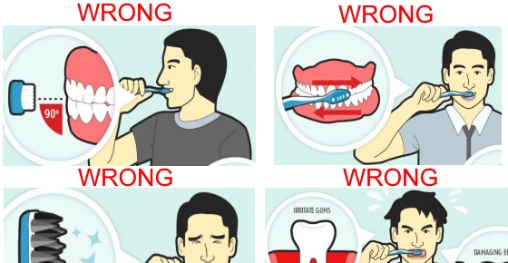 10 Teeth Brushing Mistakes You Didn't Know You Were Making